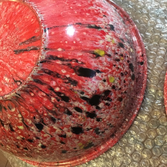 Vintage Brook park Melamine mixing bowls 2 piece set - Picture 6 of 13